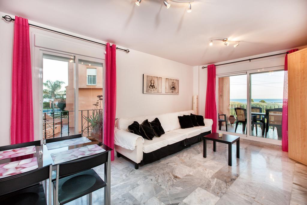 2035-Lovely 1 Bedrooms Sea View Apartment Manilva Extérieur photo